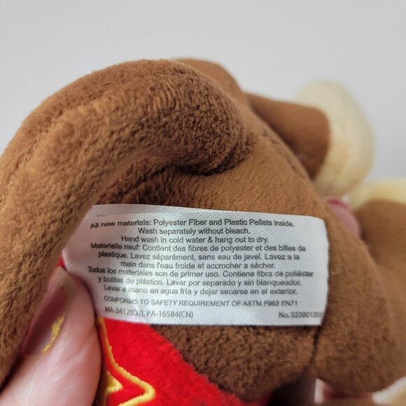 New Diddy Kong SUPER MARIO BROS. 7 inch Sit Plush Official San-Ei 1587 Plushie - Picture 8 of 15